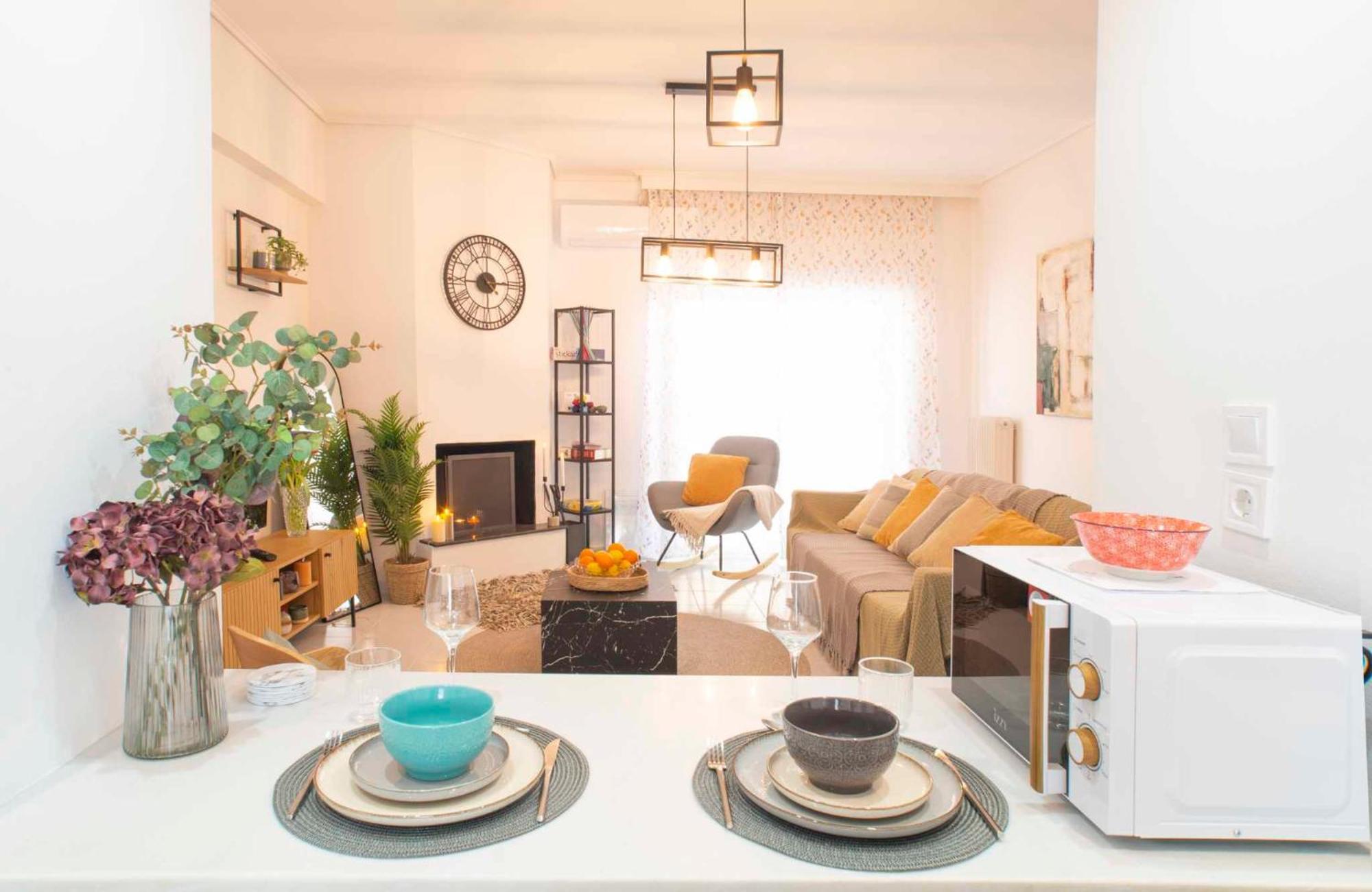 Top Floor Apartment In Chalkís Zewnętrze zdjęcie