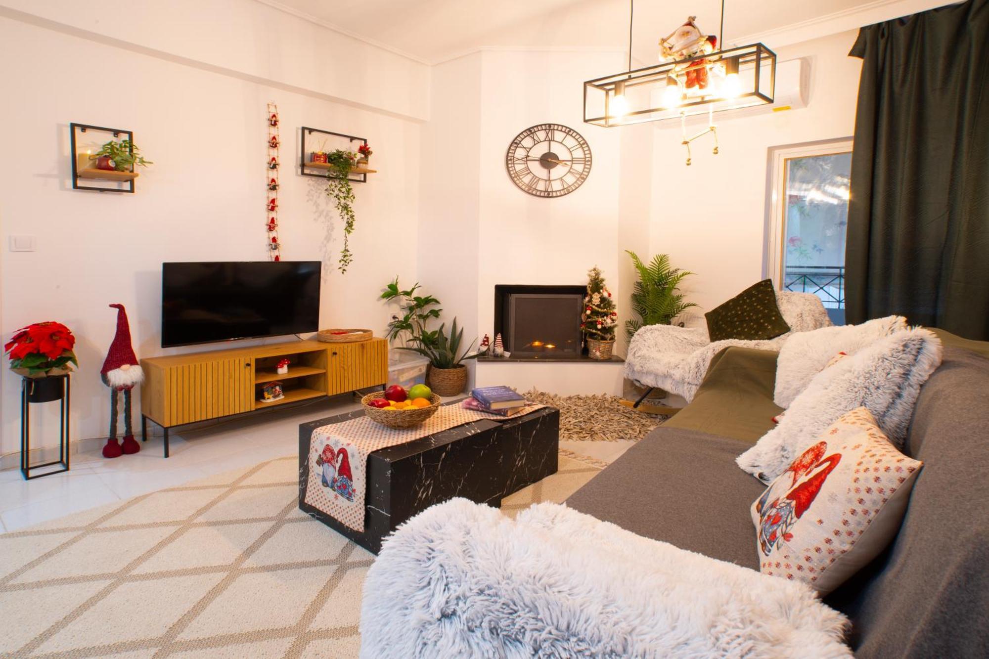 Top Floor Apartment In Chalkís Zewnętrze zdjęcie